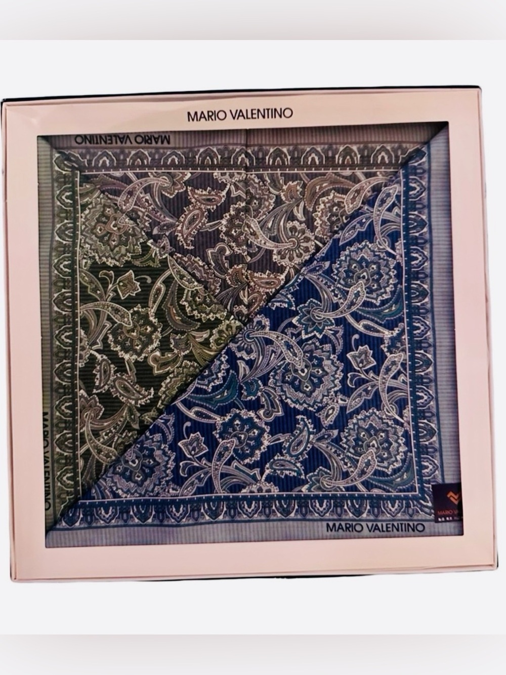 Mario Valentino Authentic Scarf Set of 3 New